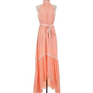 Ramy Brook Coral High Low Dress